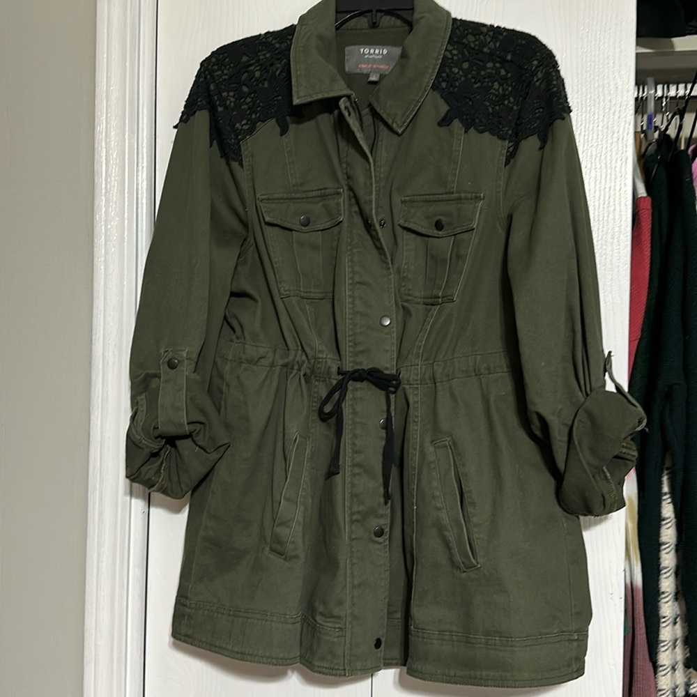 Torrid lace jacket